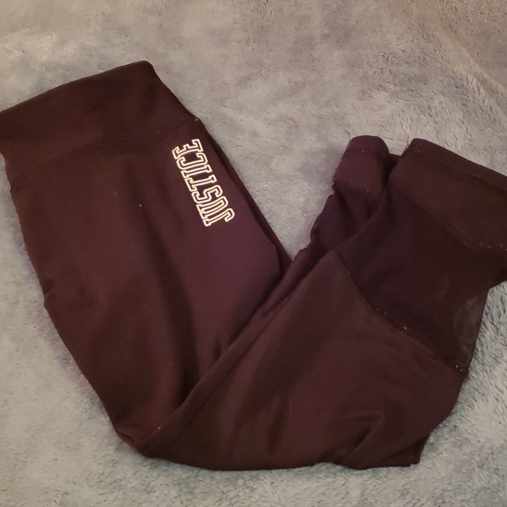 Justice  girls leggings